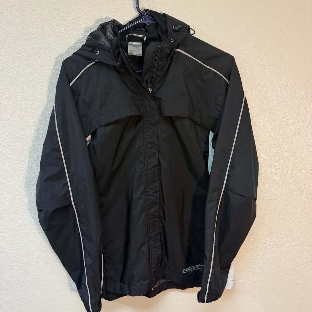 Nike Clima-Fit Running Jacket Size M (8-10) Black